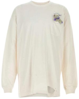 Doublet Long Sleeve Tops - Blanco