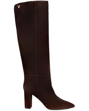 Via Roma 15 Heeled Boots - Brown