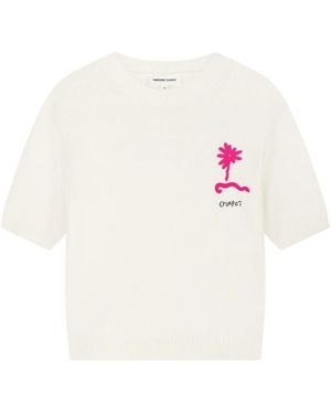 FABIENNE CHAPOT Round-Neck Knitwear - Blanco