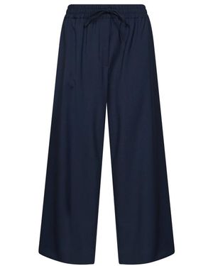 Weekend by Maxmara Wide Trousers - Blue