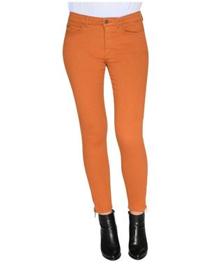 Cro Skinny Trousers - Orange