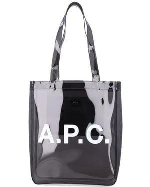 A.P.C. Tote Bags - Negro