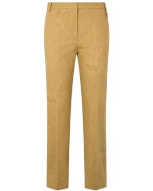 Roberto Cavalli Slim-Fit Trousers - Naturel