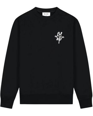 OLAF HUSSEIN Sweatshirts - Black