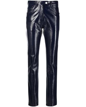 Courreges Slim-Fit Trousers - Blue