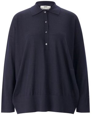 SMINFINITY Rondgebreide Trui - Blauw