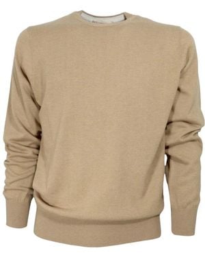 Cashmere Company Round-Neck Knitwear - Bruin