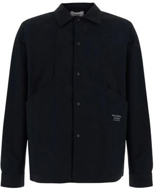 Pas Normal Studios Overhemden ,Zwart ,Off-Race Tech Overshirt - Blauw