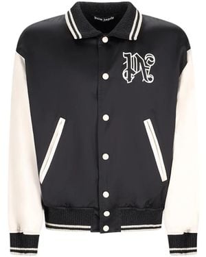 Palm Angels Bomber Jackets - Black