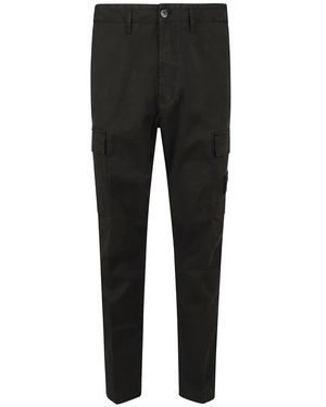 Stone Island Slim-Fit Trousers - Nero