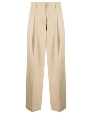 Golden Goose Golden Wool Trousers - Natural