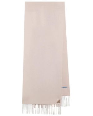 Prada Accessoires ,Roze ,Kasjmier Zijden En Kasjmier Sjaal
