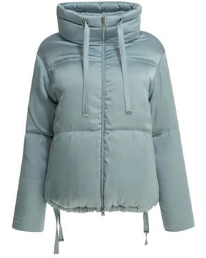 Herno Jassen ,Blauw ,Polyester Resort Bomberjack