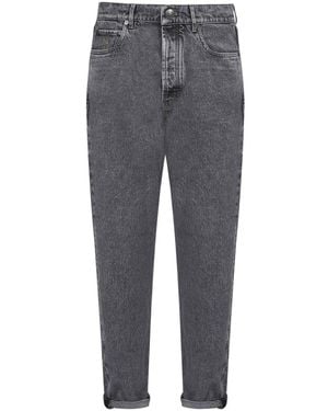 Brunello Cucinelli Slim-Fit Jeans - Gris