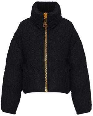 Balmain Geïsoleerd Tweed Jasje - Zwart