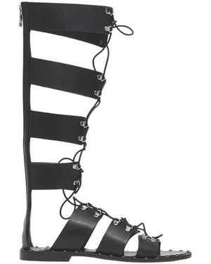 Pinko Flat Sandals - Noir