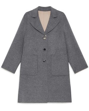 Maliparmi Single-Breasted Coats - Gris
