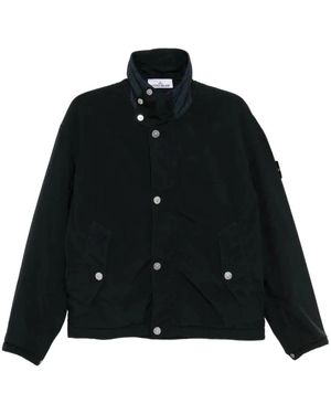 Stone Island Light Jackets - Black