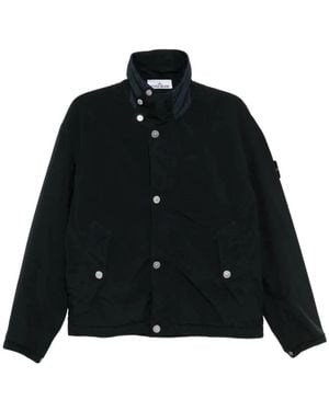Stone Island Logo-Patch Jacket - Zwart