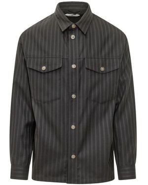 Versace Casual Shirts - Nero