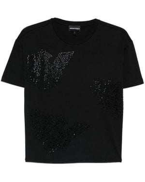 Emporio Armani T-Shirts - Black