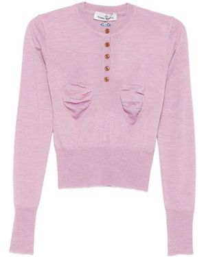 Vivienne Westwood Tit Jumper - Pink