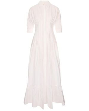 Max Mara Shirt Dresses - White