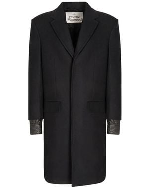 Vivienne Westwood Single-Breasted Coats - Black