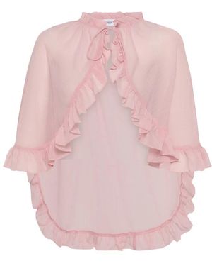 Saint Tropez Overhemden ,Roze ,Blouse