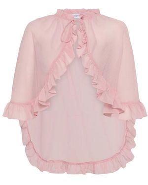 Saint Tropez Overhemden ,Roze ,Blouse