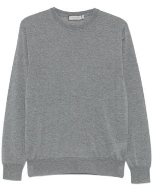 Canali Round-Neck Knitwear - Grigio