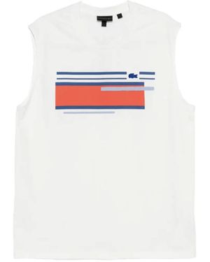 Lacoste Neutron Print T-Shirt - Wit