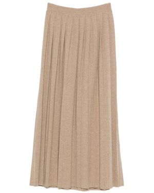 Lisa Yang Midi Rok - Bruin