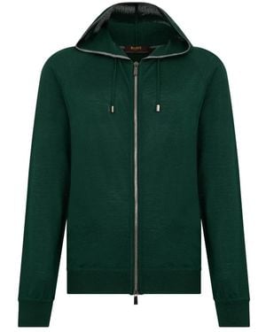 Moorer Atrani Hooded Sweatshirt - Groen