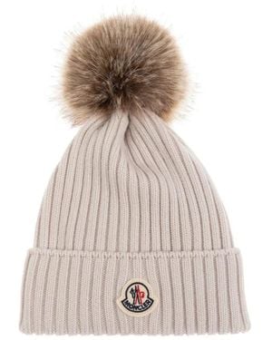 Moncler Beanies - Brown