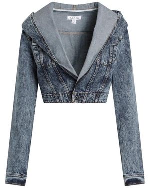 Alaïa Denim Jackets - Azul