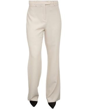 Nenette Wide Trousers - Natural