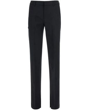 PT Torino Broeken ,Zwart ,Wol London Pants - Blauw