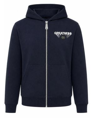 Philipp Plein Zip-Throughs - Azul