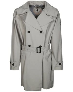 Save The Duck Trench Coats - Gris