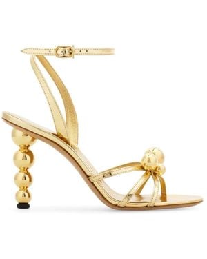 Ferragamo High Heel Sandals - Metálico