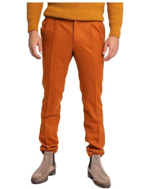 BERWICK 1707 Vb1827 Chino Broek - Oranje