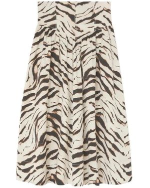 Ganni Midi Skirts - Multicolore