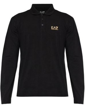 EA7 Polo Shirts - Negro