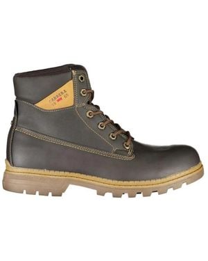 Carrera Lace-Up Boots - Brown