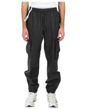 Rains Straight Pants - Black