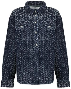 IRO Overhemden ,Blauw ,Katoen Velini Overshirt