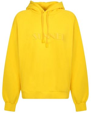 Sunnei Hoodies - Yellow