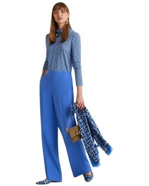 Maliparmi Wide Pants - Blue