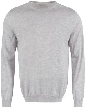 THE (Alphabet) Cashmere Knitwear - Grey